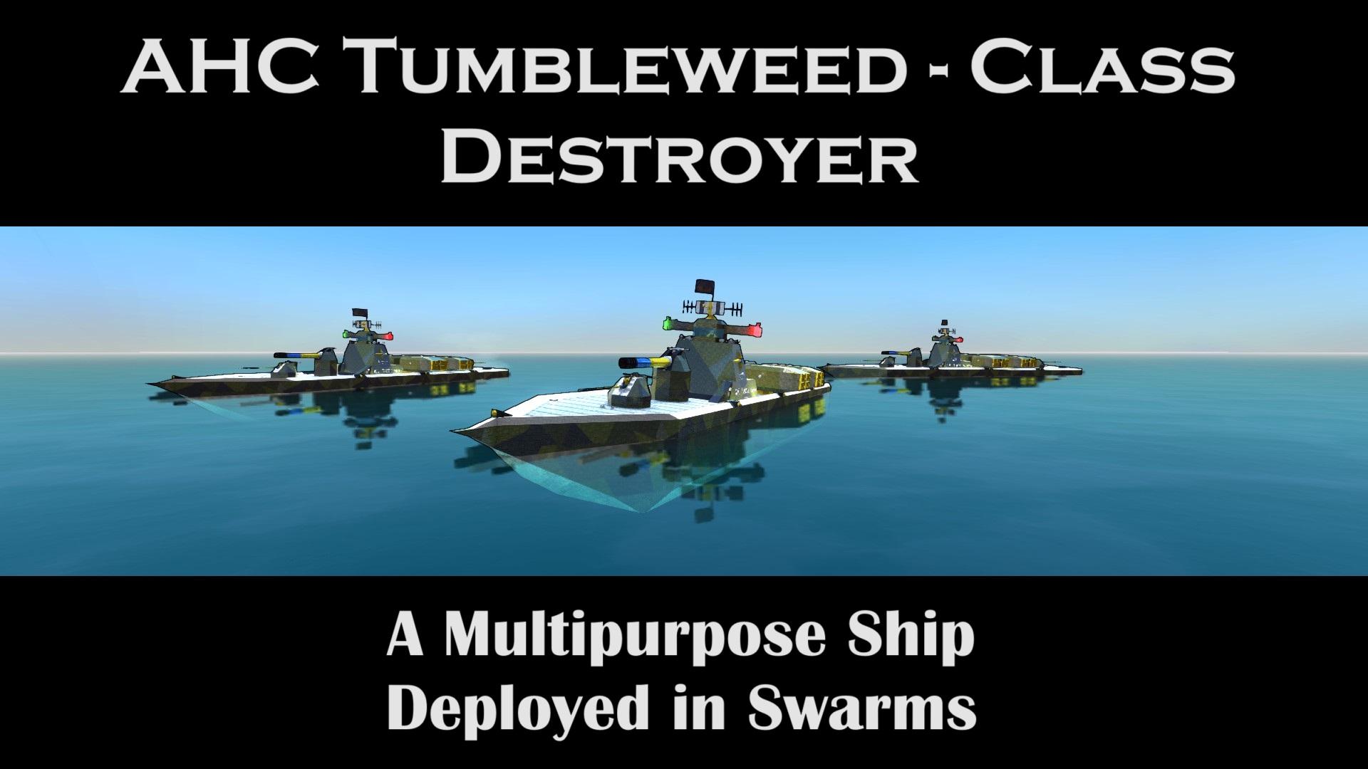 Tumbleweed-Class Destroyer (Torpedo Type)