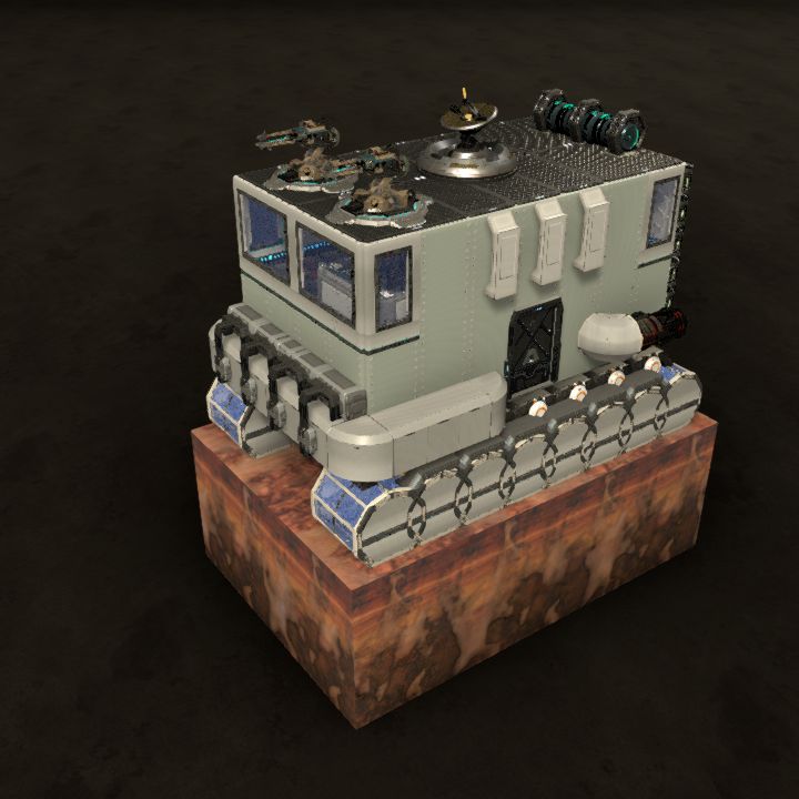 9x6 dam sci fi vehicle