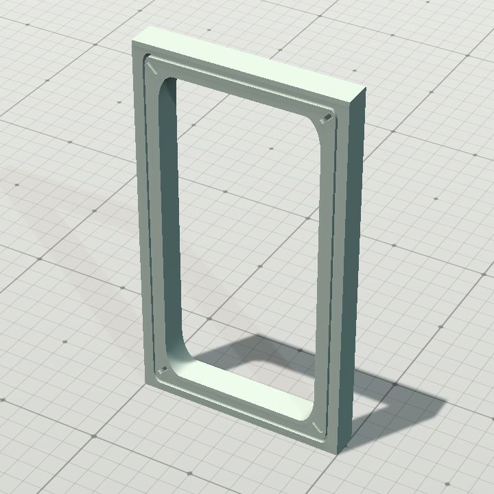 Scifi frame wall 5 white