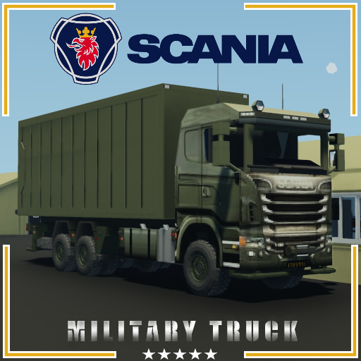 SCANIA 480 6x6 MILITARY TRUCK