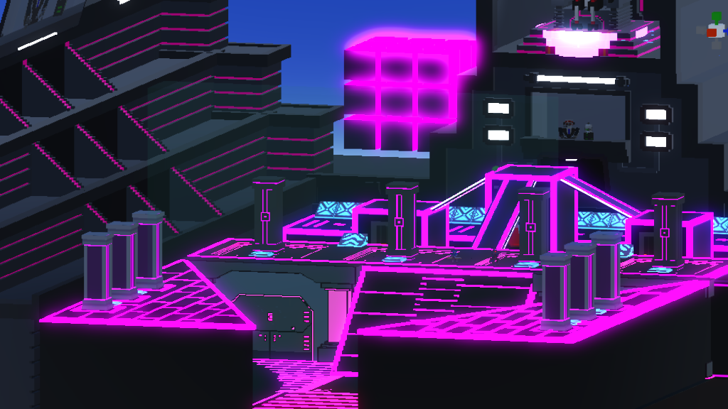 Purple area!