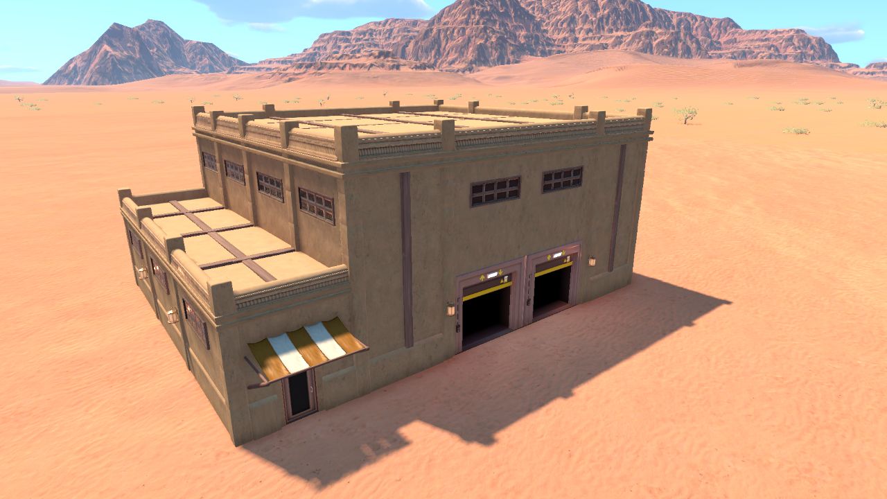 Large logistics warehouse 1 / Almacen logistica grande 1