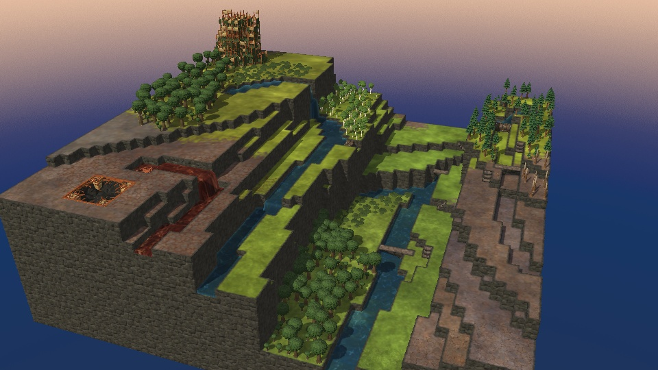 Cruel Valley 50x50