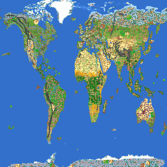 All continents
