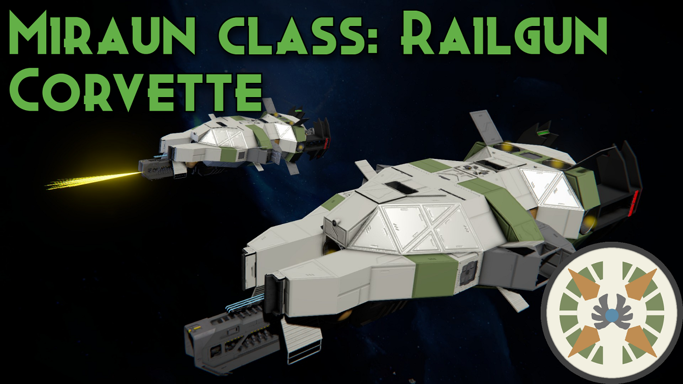 [COA] Miraun class: Railgun Corvette