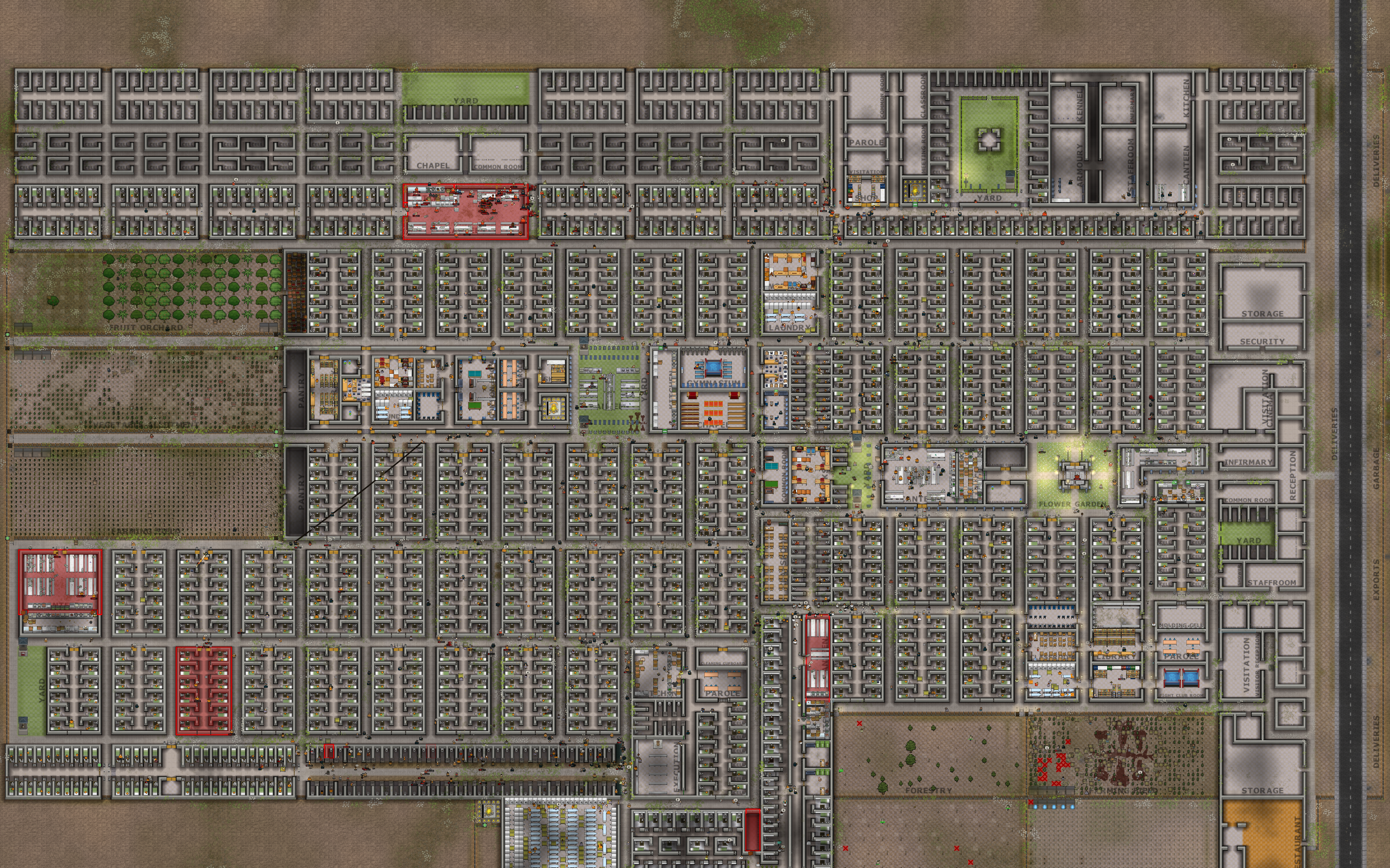 obese asian prison