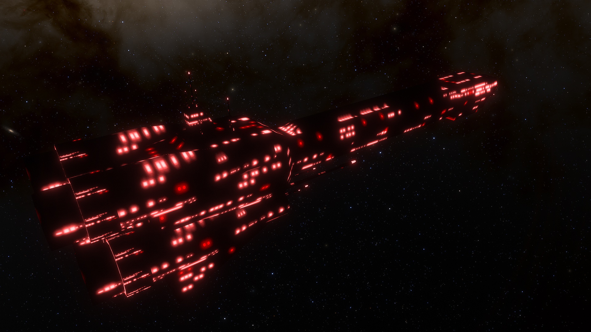 Starship bigger than multiple Star Systems