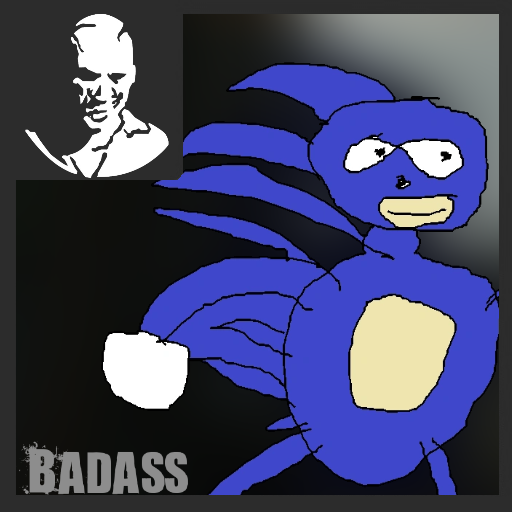 Sanic over badass
