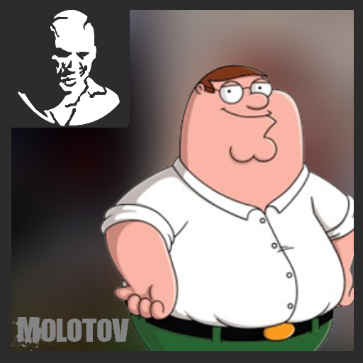 Peter griffin over molotov