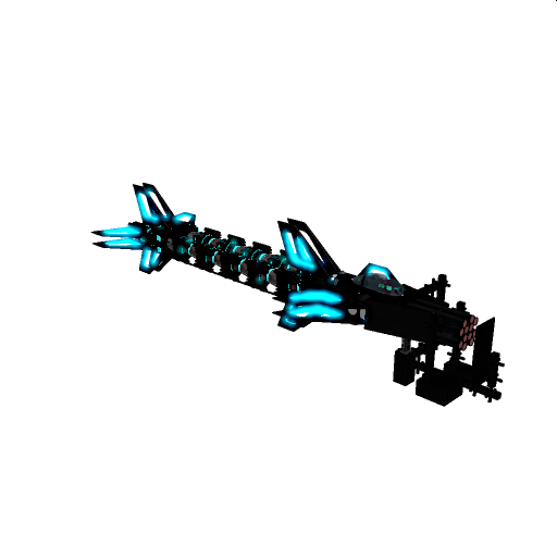 human guided missile dragon engine