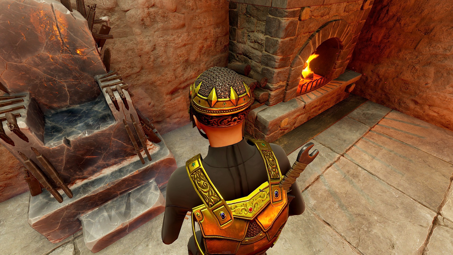 Gold Lord Facemask thumbnail 5