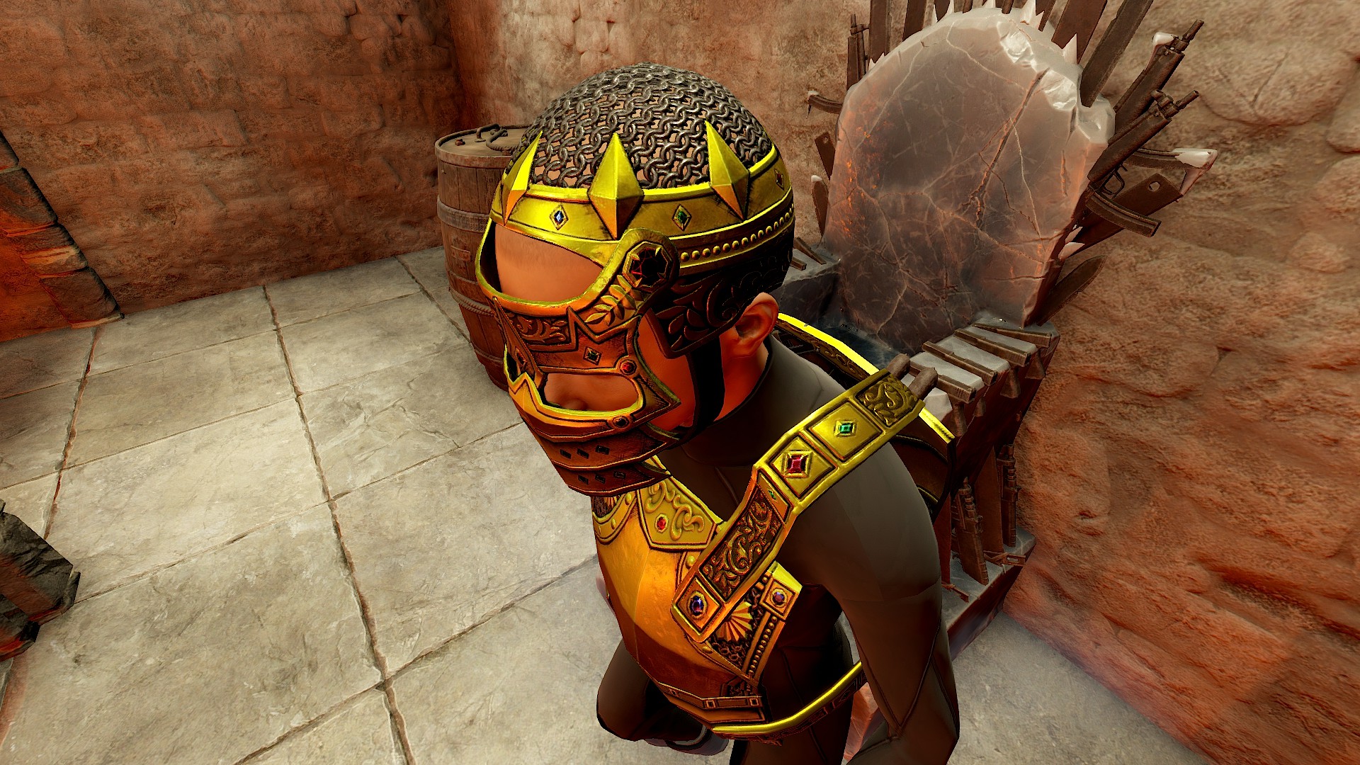 Gold Lord Facemask thumbnail 7