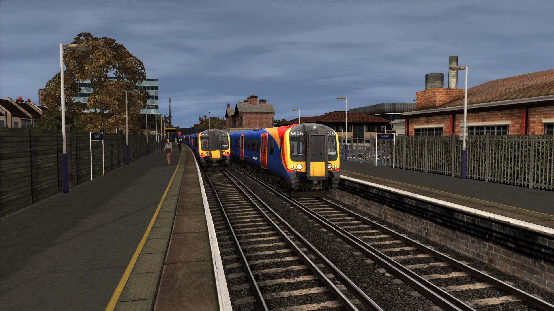 2E13 0828 Southampton Central to Portsmouth & Southsea