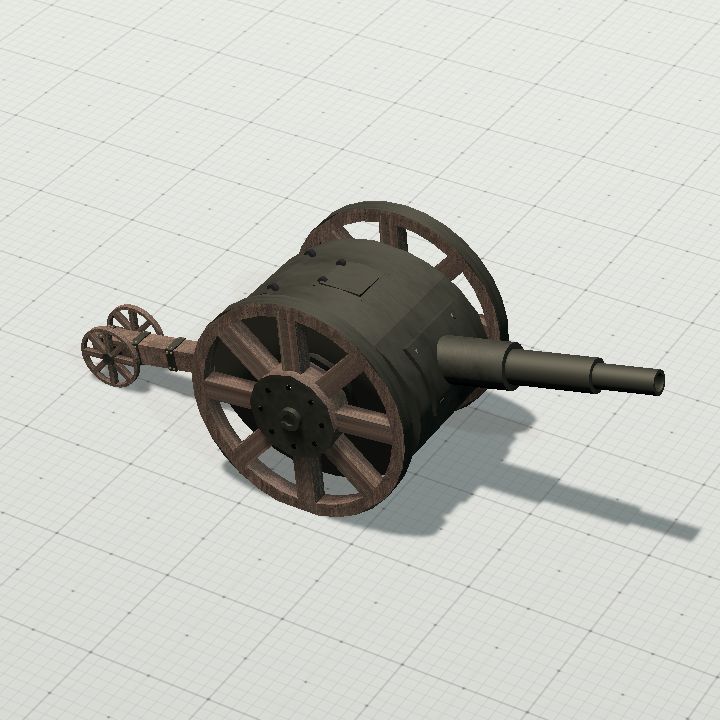 Barrel cannon v2 - lower mb