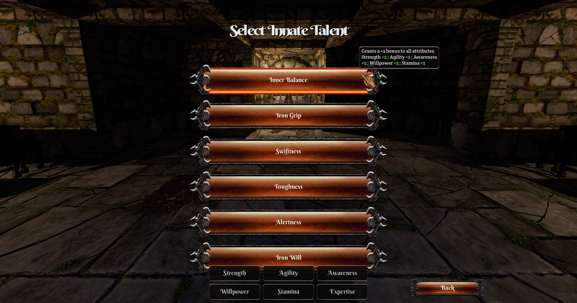 Innate Talents (replaces Races)