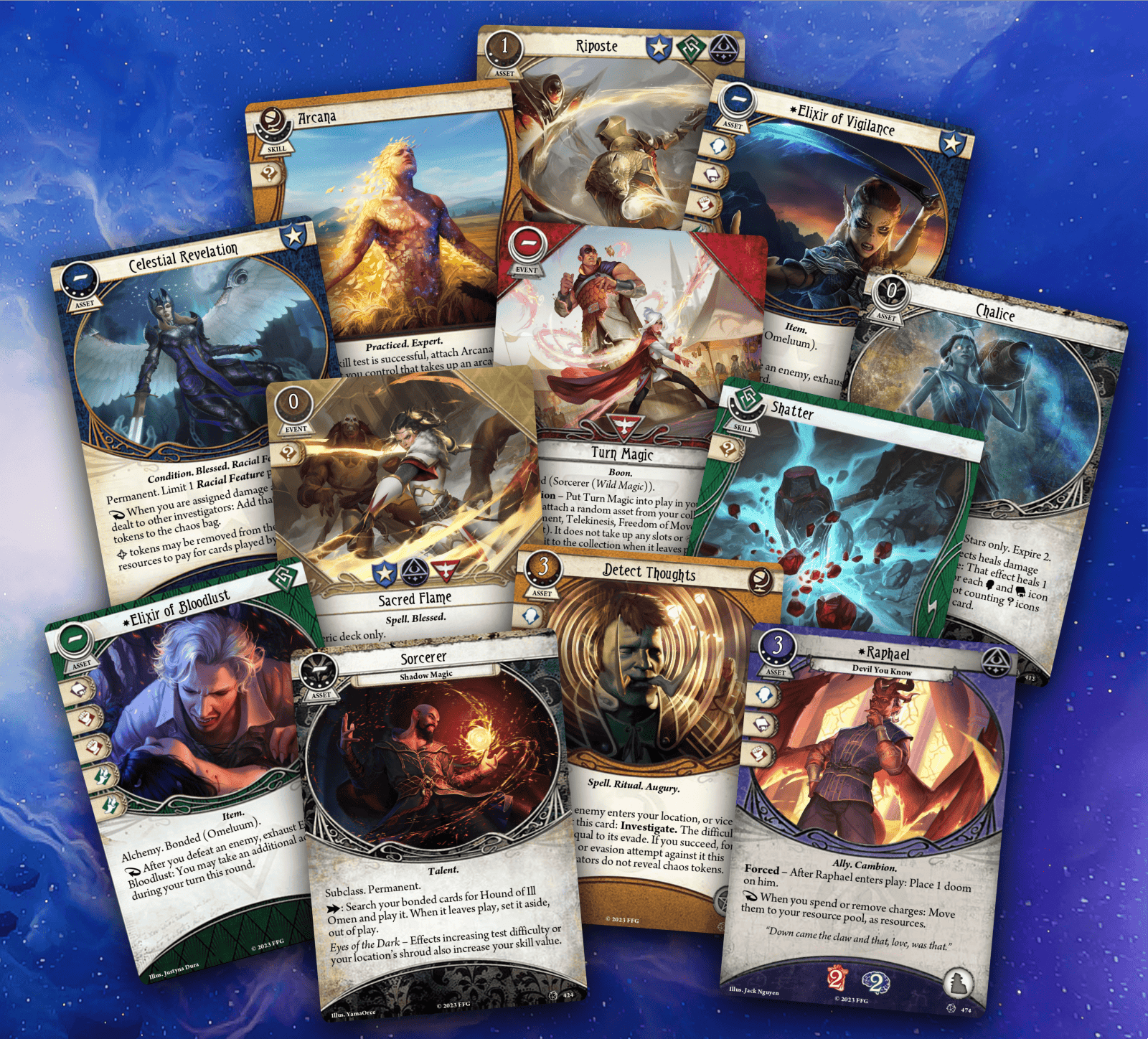 arkham horror character cards Amazon.com: Asmodee Arkham Horror: The Card Game Tommy Muldoon Investigator  Deck main image 1