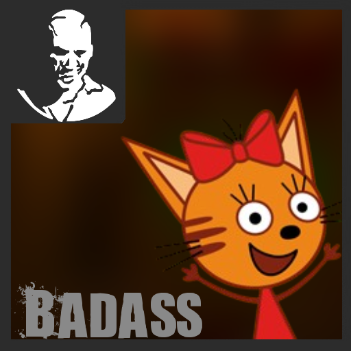 Candy/Карамелька the cat over badass
