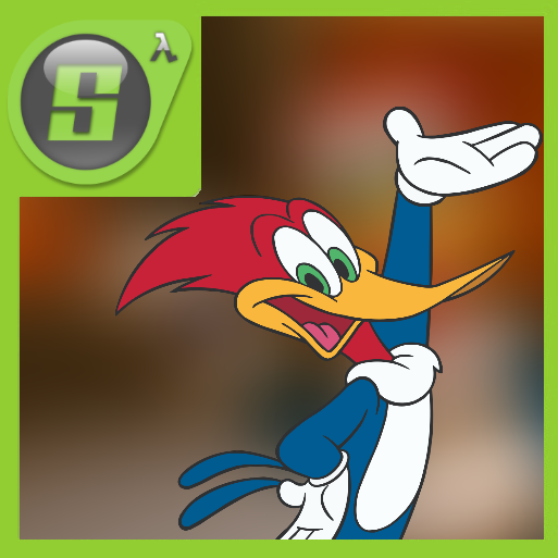Woody woodpecker over male_02