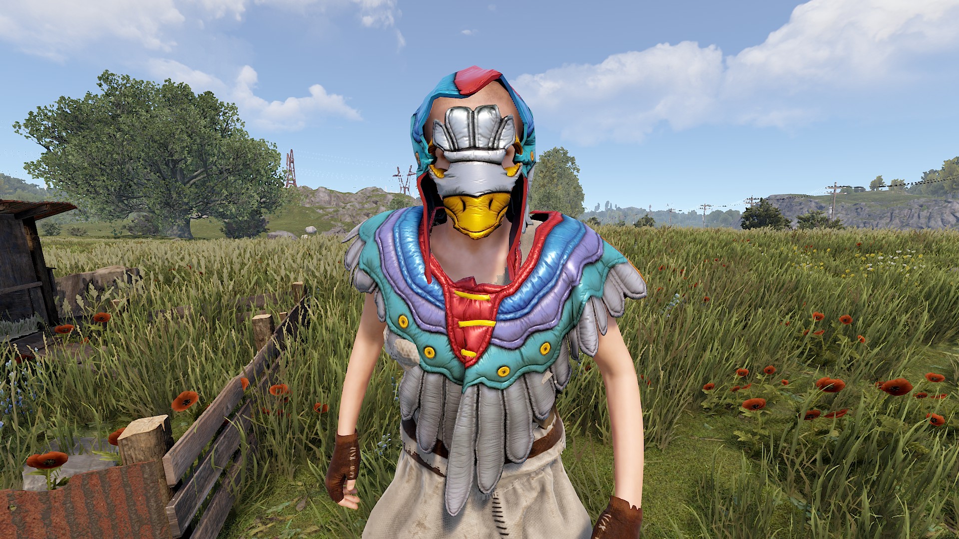 Rooster Mask thumbnail 3