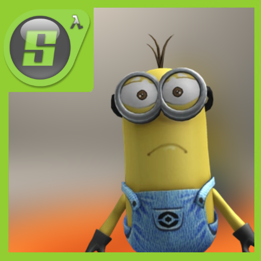 Small roblox minion over male_07