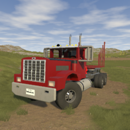  1971 Rampage Oregon Highway with Log Trailer (Empty)