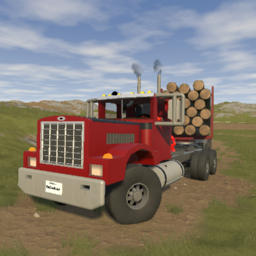  1971 Rampage Oregon Highway with Log Trailer (Loaded)