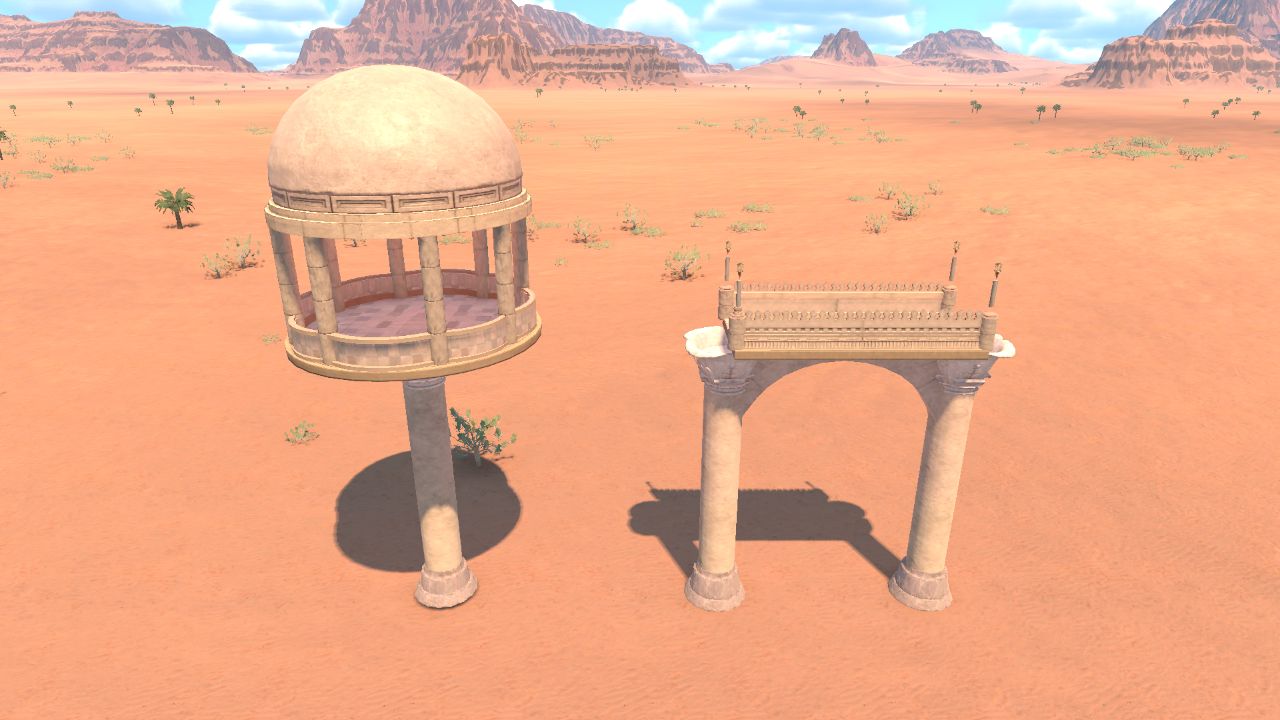 Arid walkway / Pasarela arida
