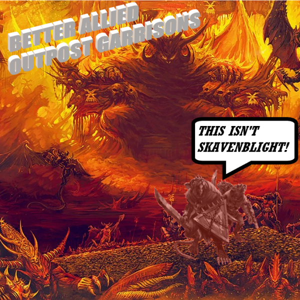Better Allied Outpost Garrisons Fix