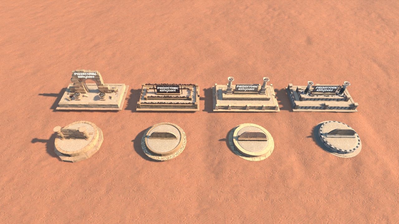 Arid exhibitors / Expositores aridos