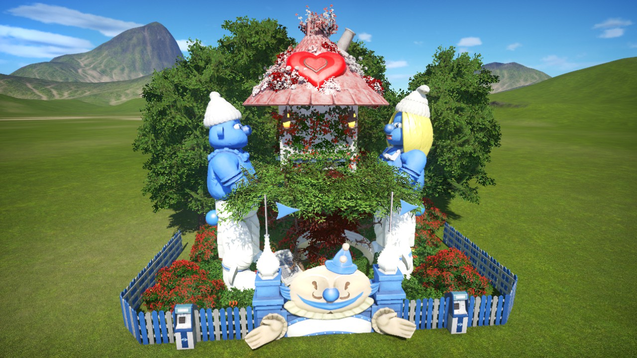 Tarte de la Smurf