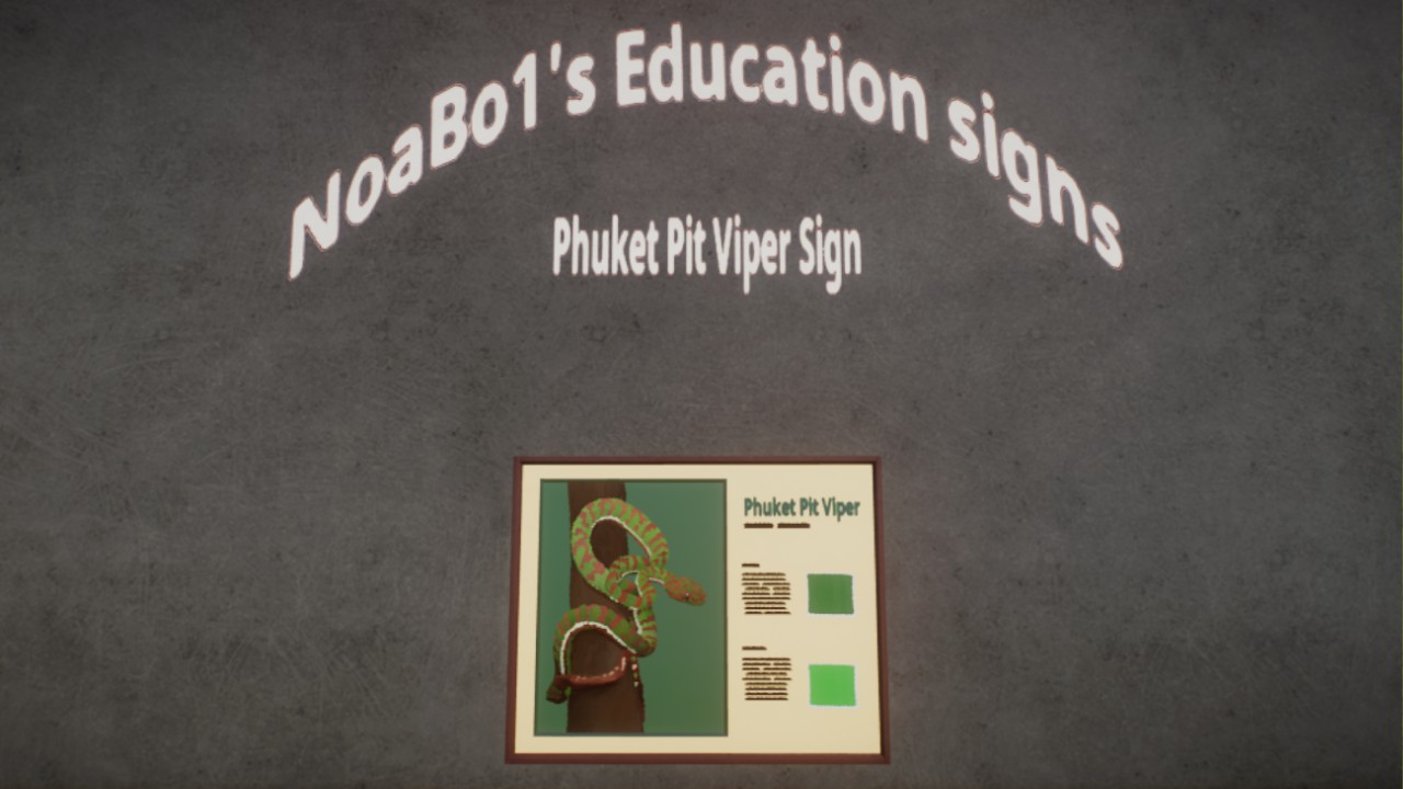 Phuket Pit Viper Sign by NoaBo1