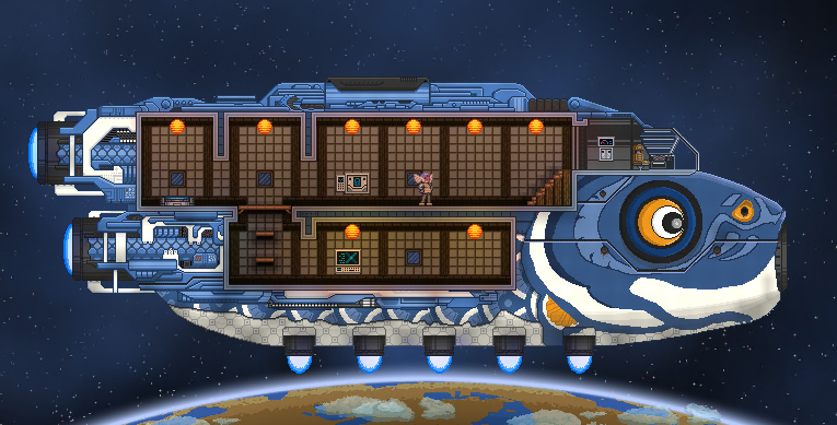 Hylotl Koi Class Frigate