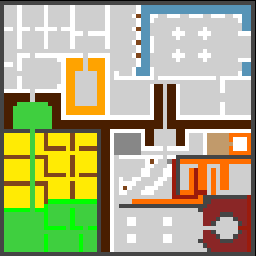 Quarters of the Silver Monk