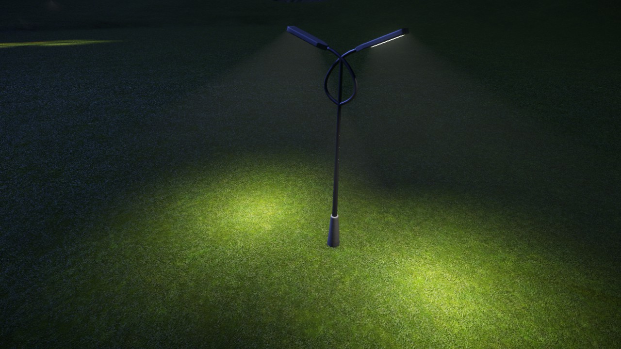 Doppel Lampe / Doubble Lamp