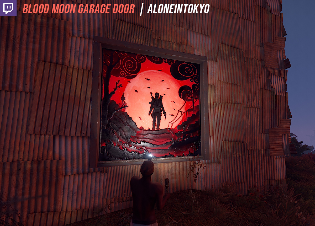 Aloneintokyo Garage Door