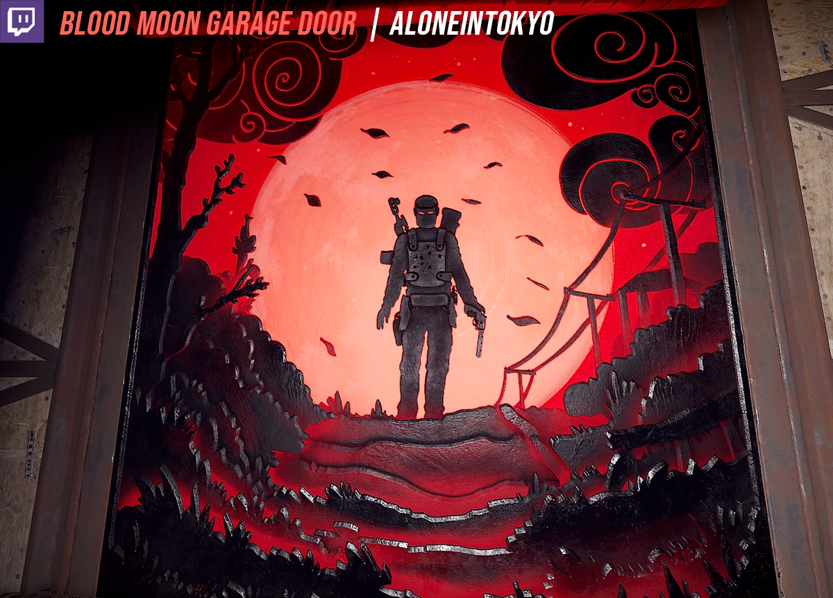 Aloneintokyo Garage Door