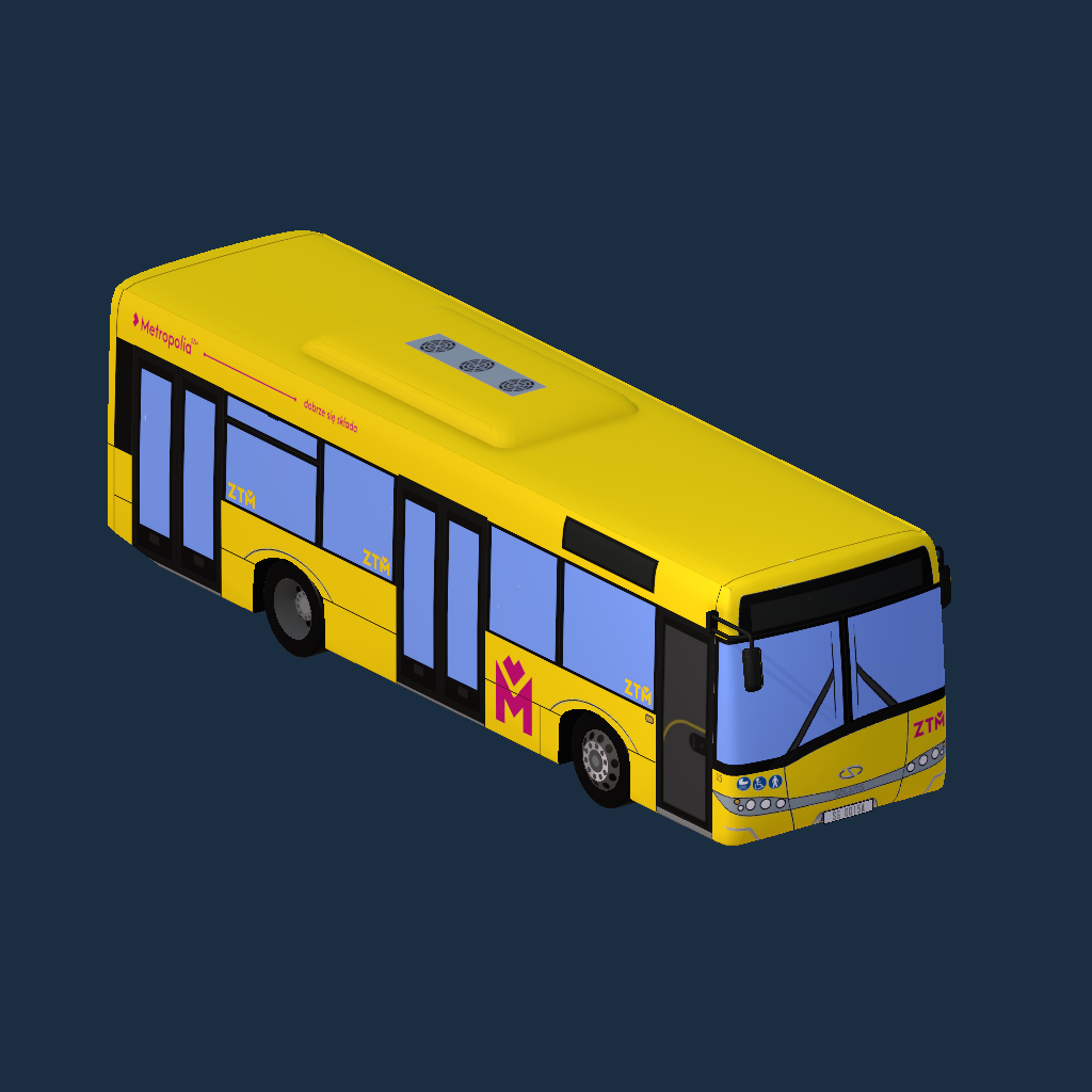 Metropolia GZM | Solaris Urbino 10 III | 3-door
