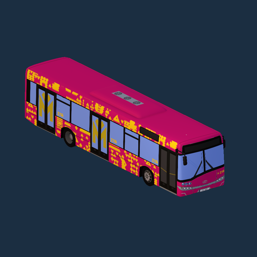 Metropolia GZM (Linia Specjalna) - Urbino 12 III - 3-drzwiowy
