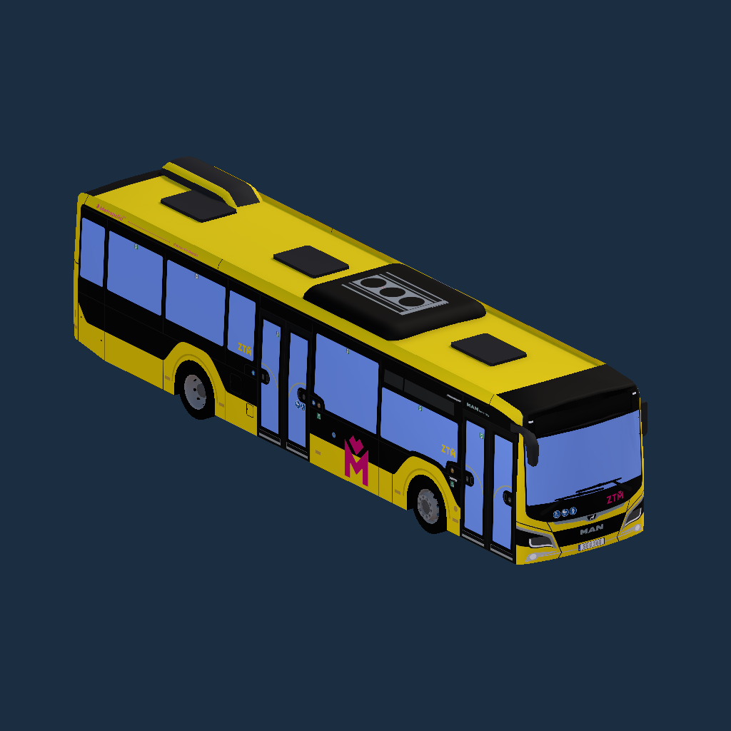 Metropolia GZM - MAN Lion's City 12C - 2-drzwiowy