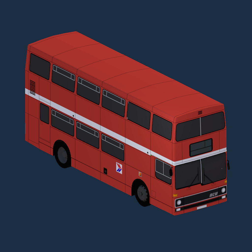 Metrobus Mk1 - NBC Poppy Red