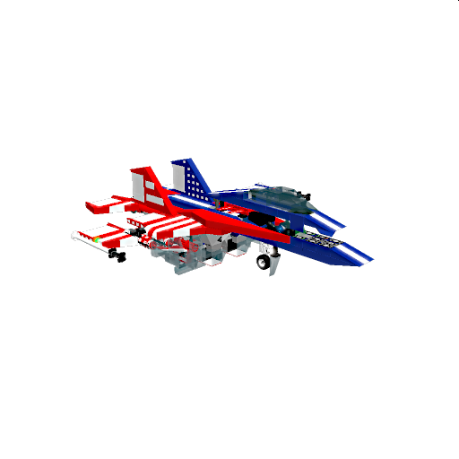 FU-69 -The Patriot- Fighter Jet v2 preview