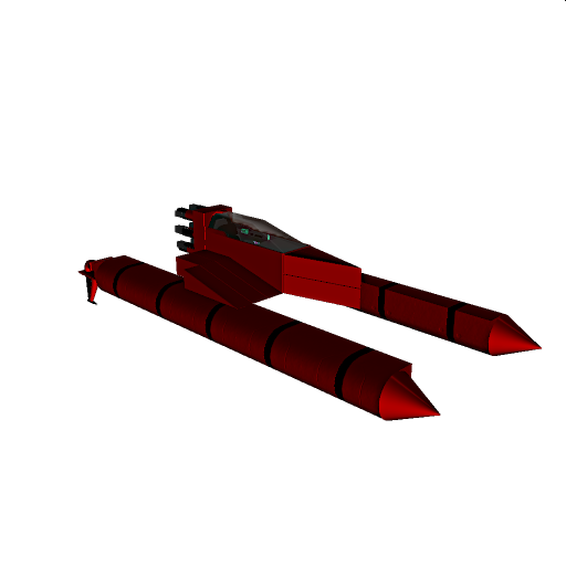 canon powered speed boat