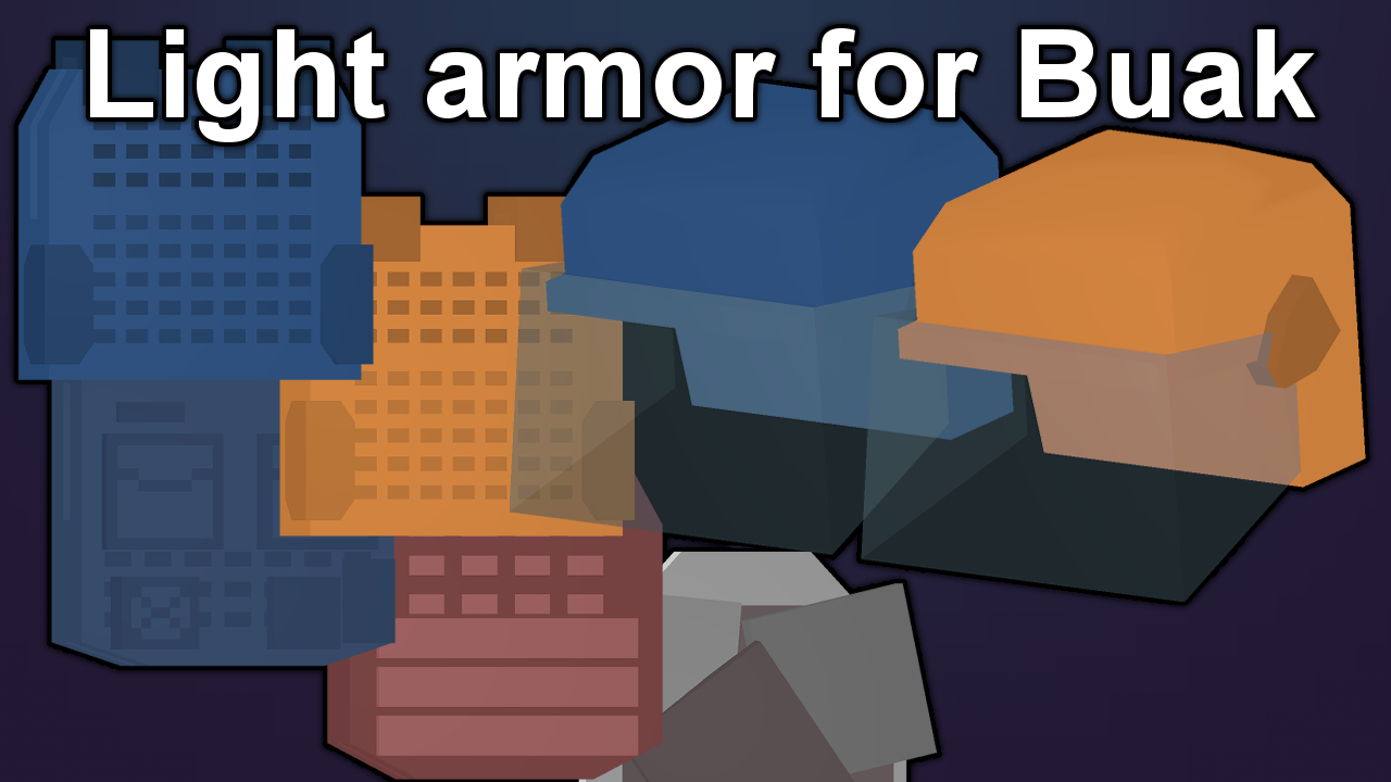 Light armor for Buak – Unturned Mod