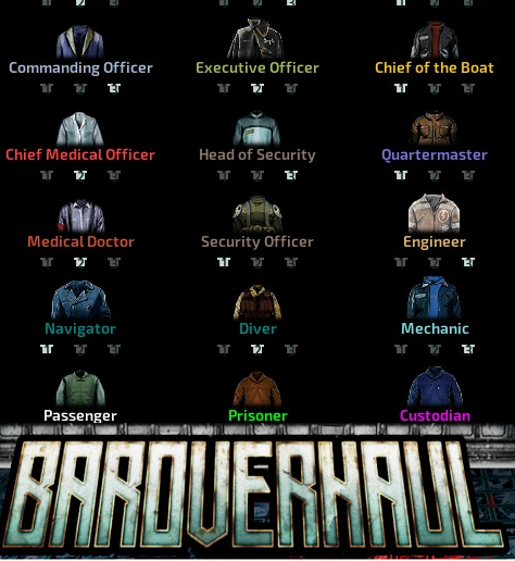 Baroverhaul Jobs Extended Patch – Barotrauma Mod