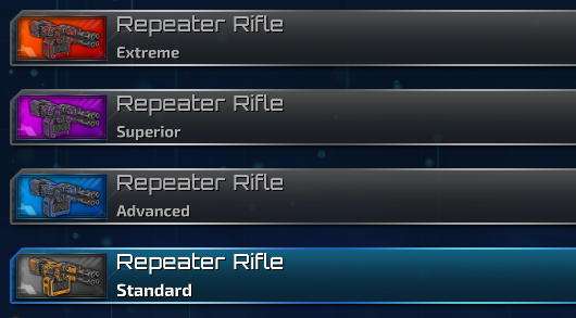 Repeater Rifle auto