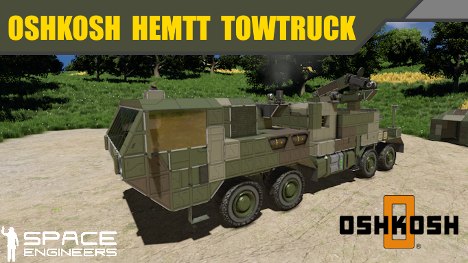 Oshkosh HEMTT 8x8 Towtruck