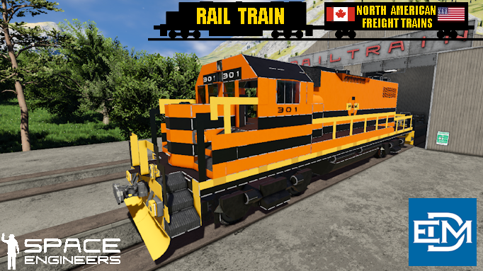 Rail Train P&W (G&W) EMD GP38-2