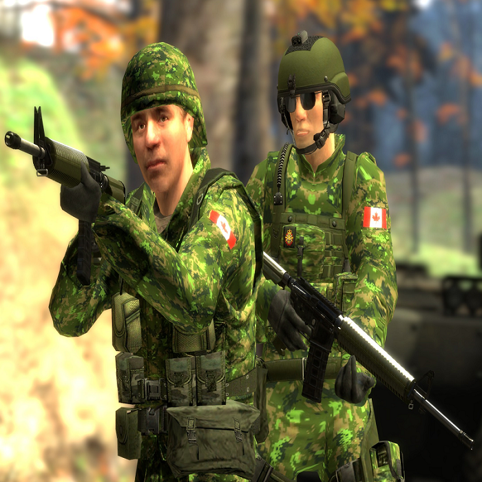 Rebel and Medic Canadian Army Replacements