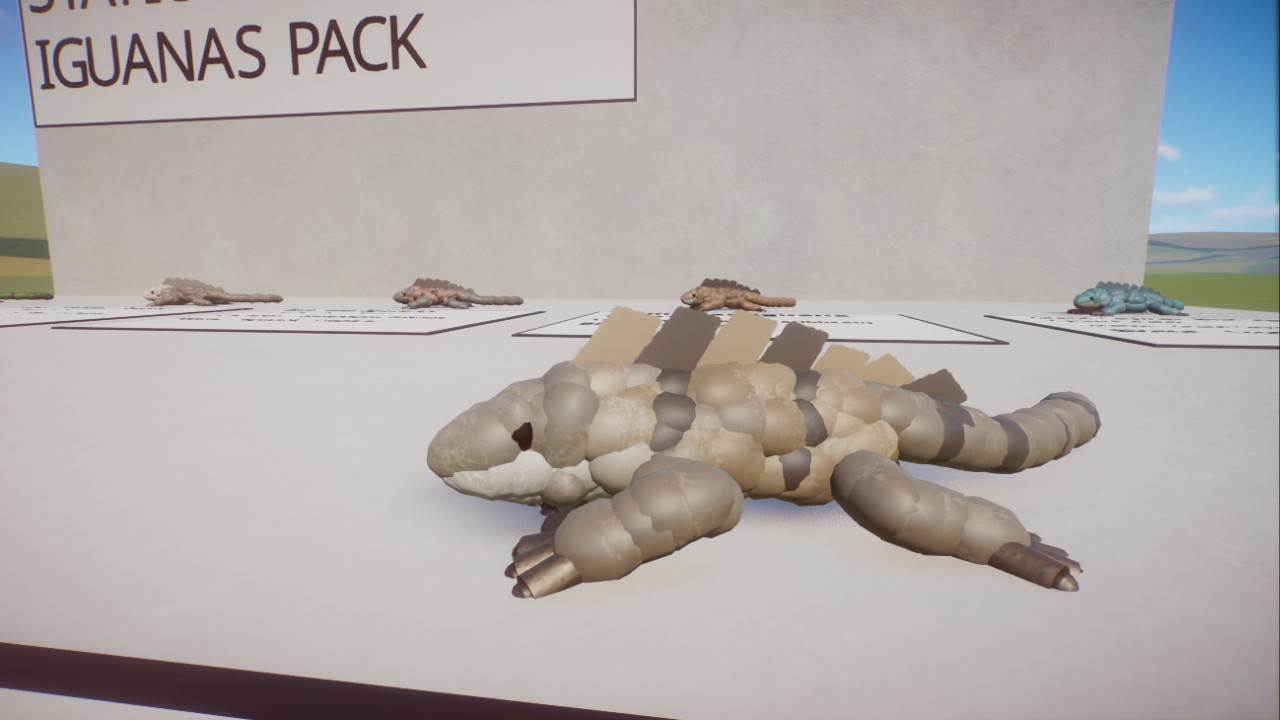 Iguanas Pack - Static Reptiles