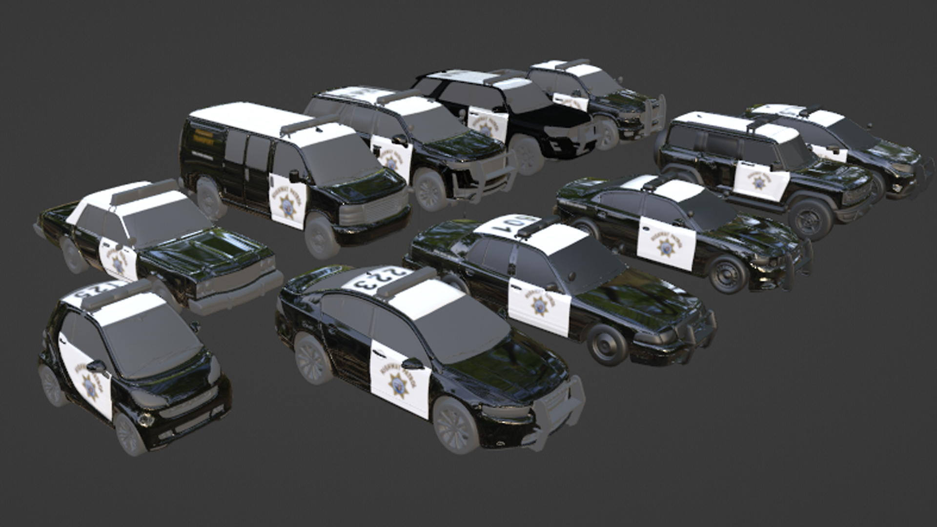 Car Pack - Highway Patrol